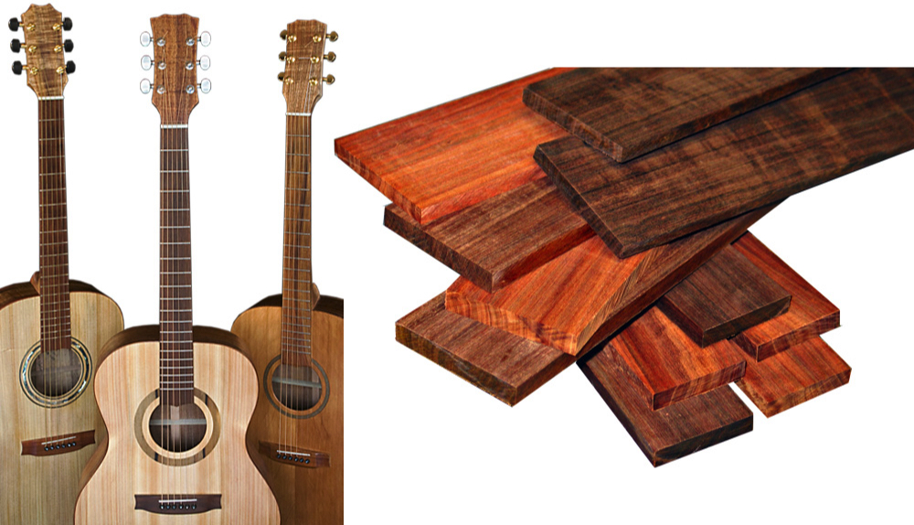 gidgee and mulga fretboards and guitars